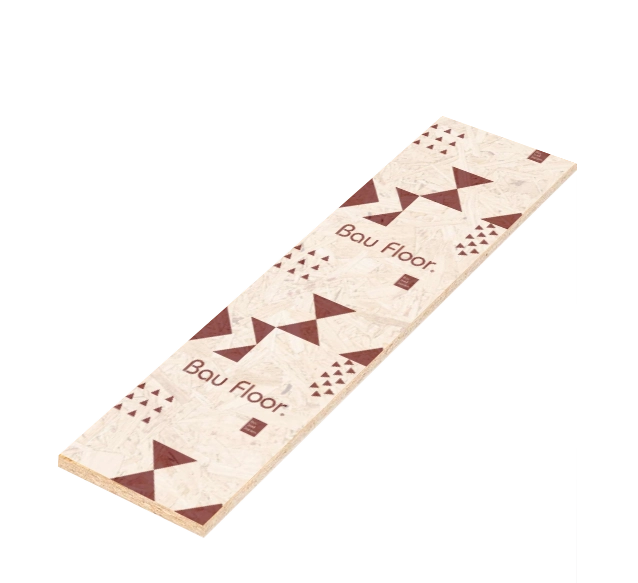 Dalle de plancher Bau Floor® transparente à motifs triangles